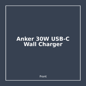 Anker 30W USB-C Wall Charger