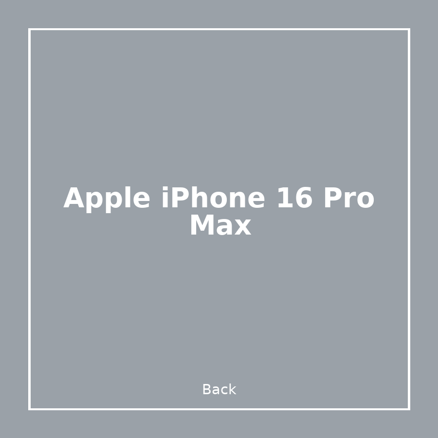 Apple iPhone 16 Pro Max - Image 2