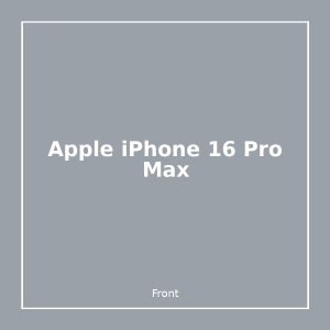 Apple iPhone 16 Pro Max